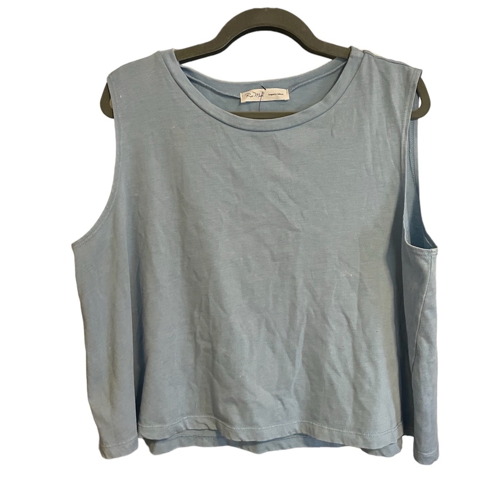 NWT Rae Made Brielle Tank - Sky Blue, XL
